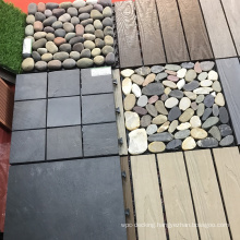 WPC Water Proof Floor DIY Interlocking Slate Tiles
